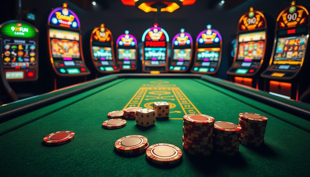 สล็อต 4K และเกมโต๊ะคลาสสิคบน 99fun