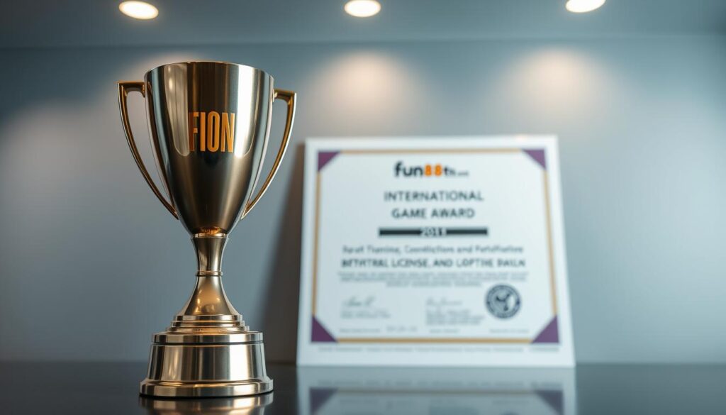ใบอนุญาตสากลและรางวัลเกม Fun88th ใบอนุญาตสากลและรางวัลเกม Fun88th