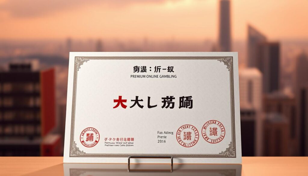 ใบอนุญาตพนัน ใบอนุญาตพนัน